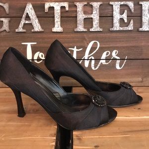 Kelly & Katie BLACK Heels - Size 8